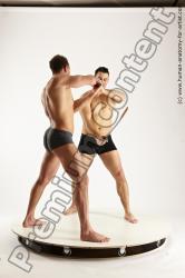 Fighting reference poses of Norbert & Radan